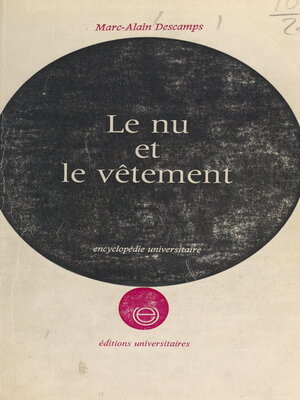 cover image of Le nu et le vêtement